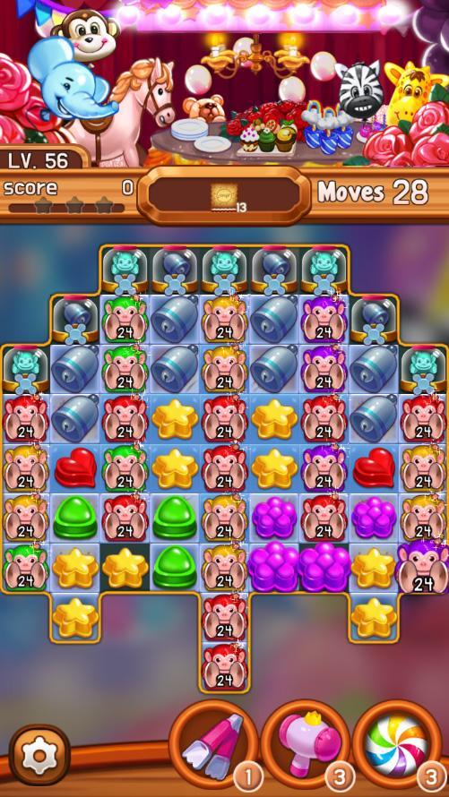 Candy Amuse: Match-3 puzzle Game Screenshot