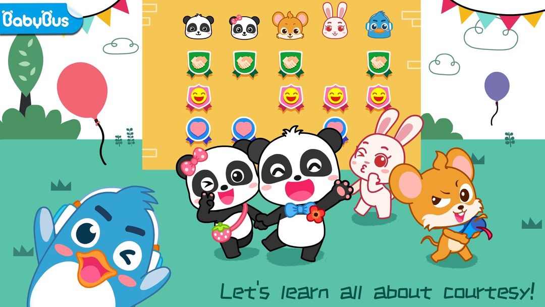 Screenshot of Baby Panda's Emotion World