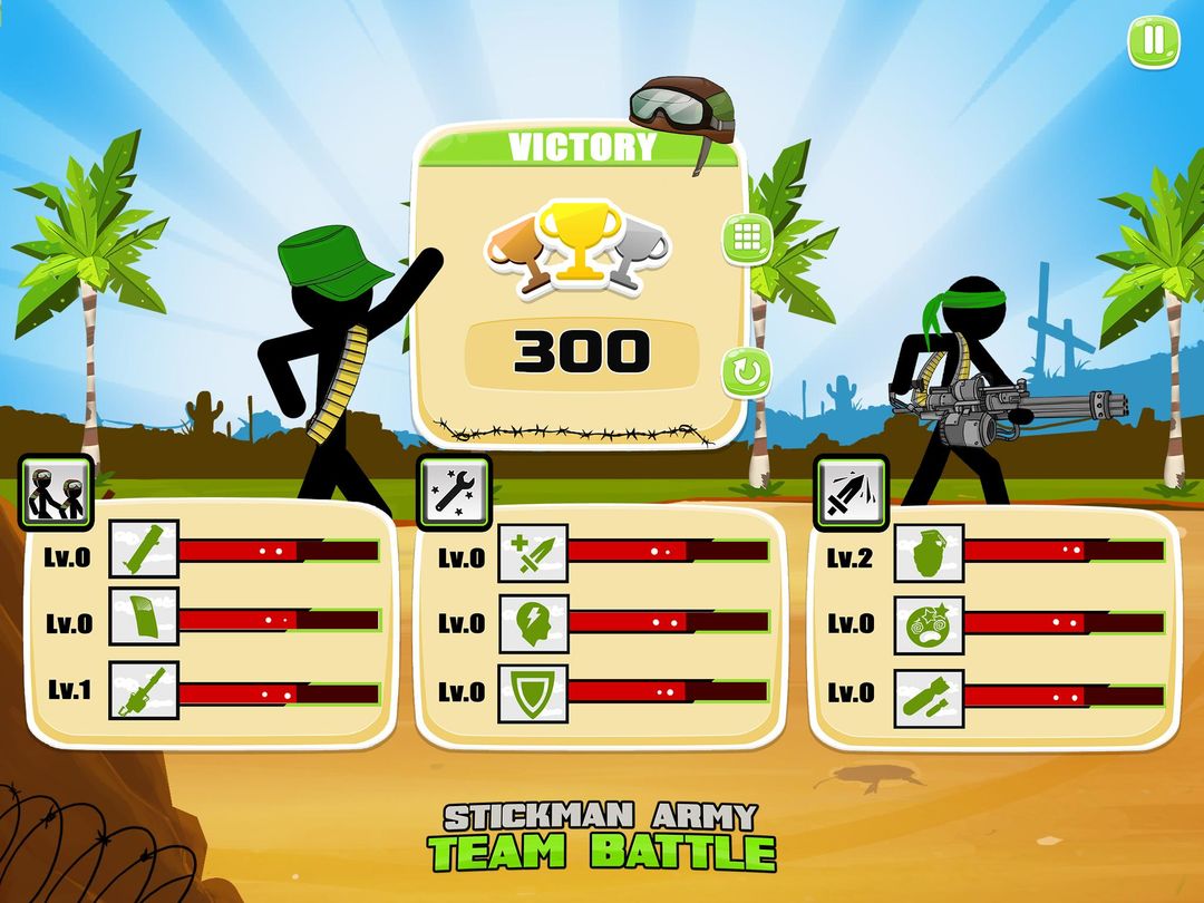 Stickman Army : Team Battle ภาพหน้าจอเกม