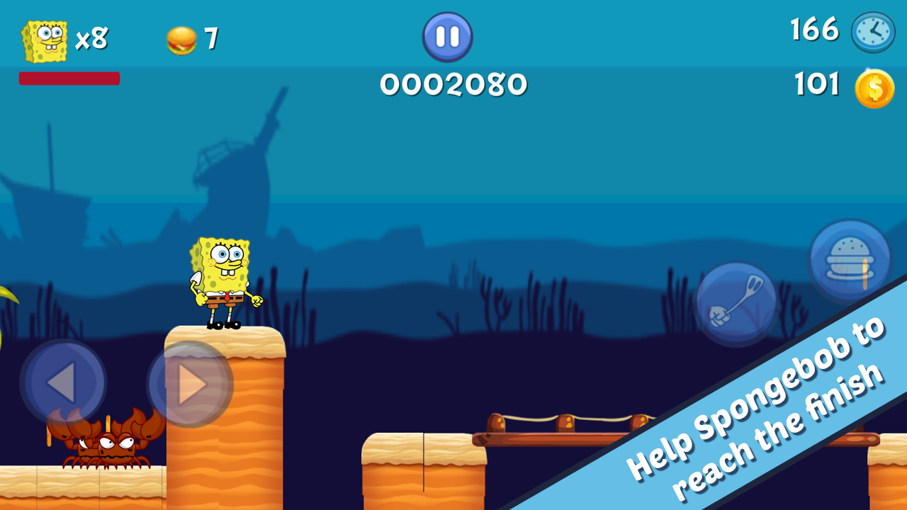 Screenshot of Spongebob Adventure World Mania