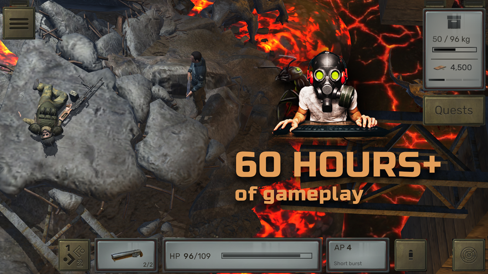 Screenshot 1 of game nhập vai nguyên tử 