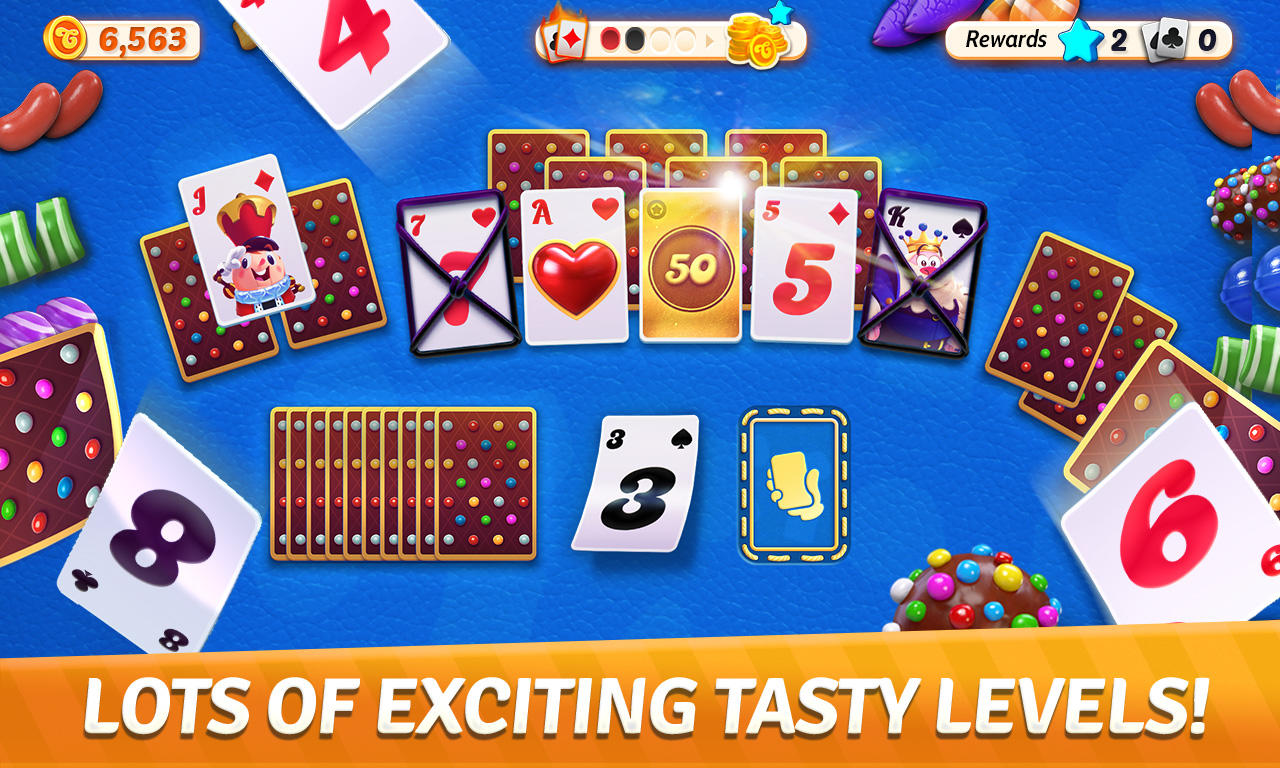 Candy Crush Solitaire Game Screenshot