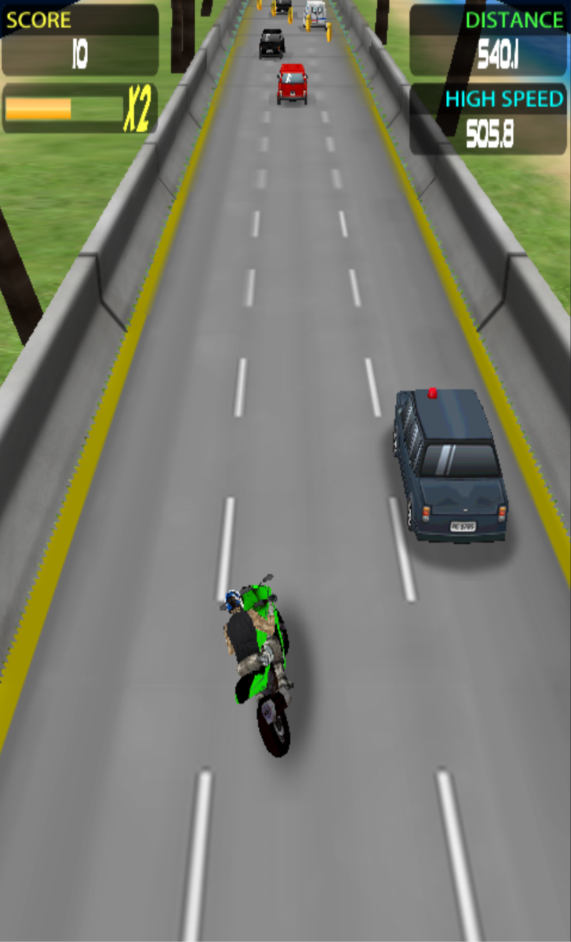 Top MOTO Racing 3D Game Screenshot