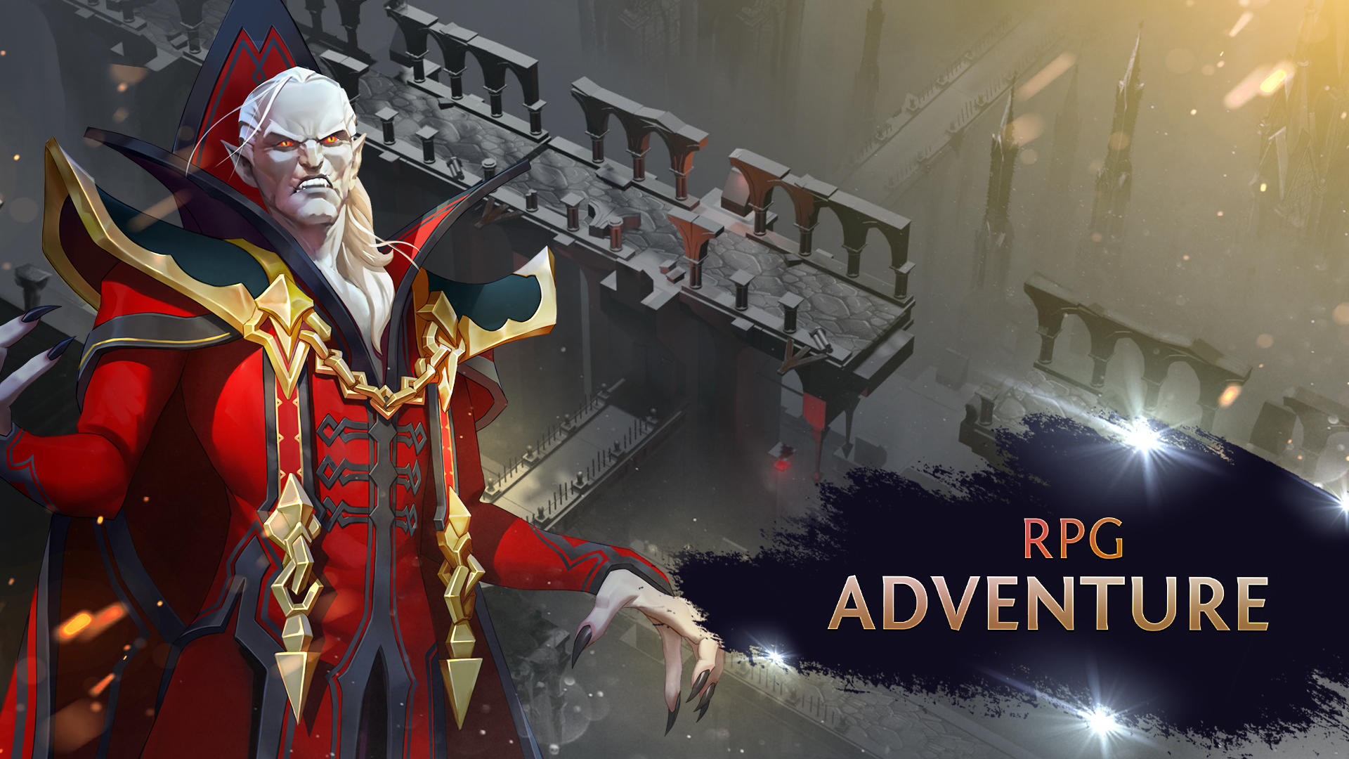 Heroes of the Dark: Squad RPG Game Screenshot
