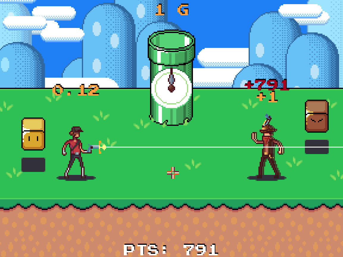 Gun Done: COLOR PARADE Game Screenshot