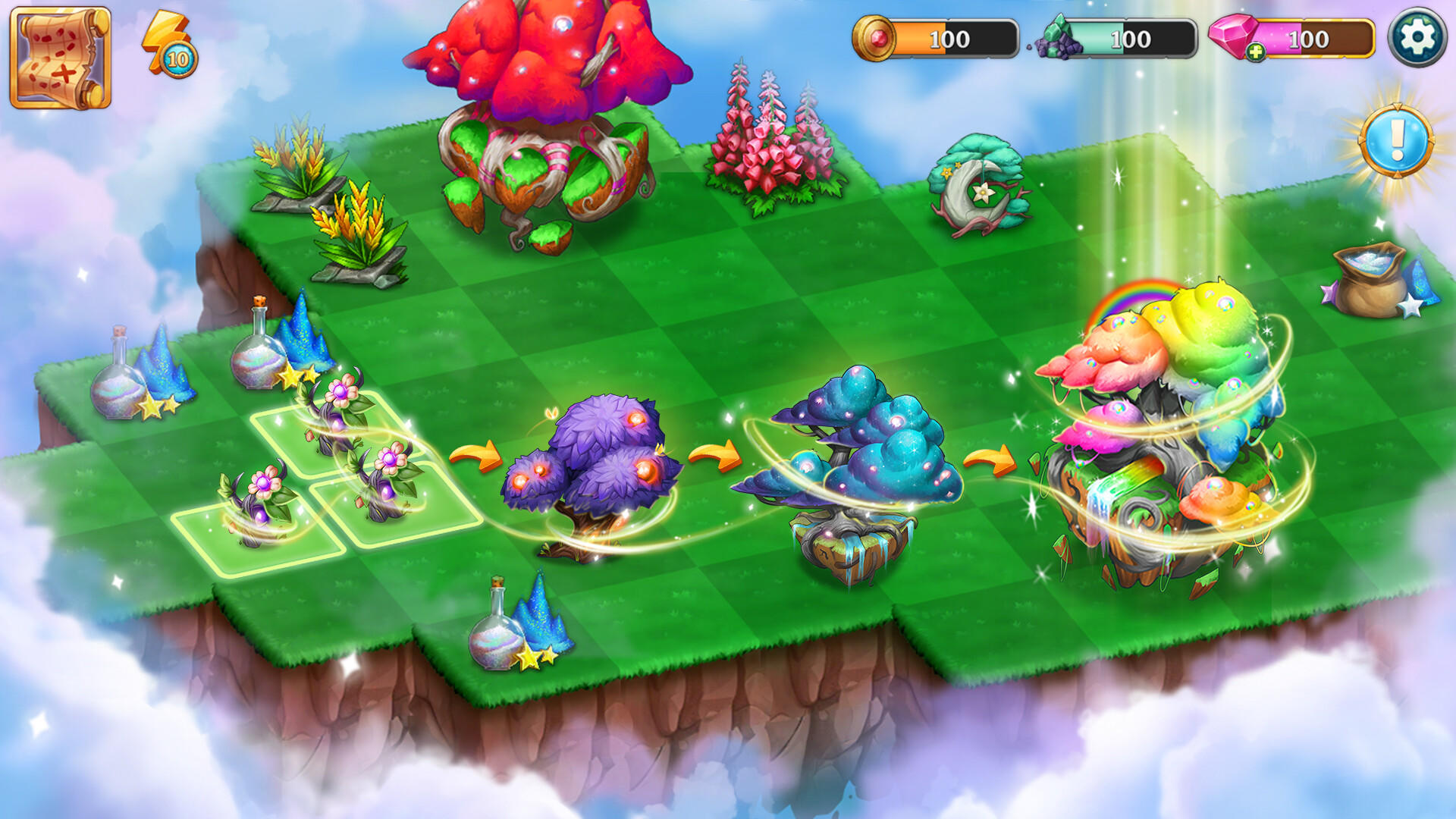 Screenshot 1 of Merge Adventure: Magic Dragons 
