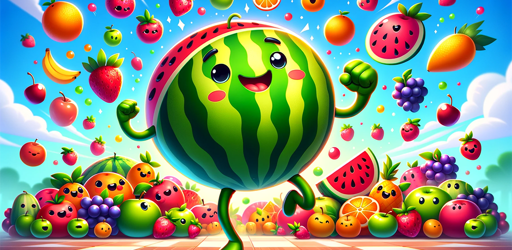 Banner of Watermelon 2048: Merge Fruits 