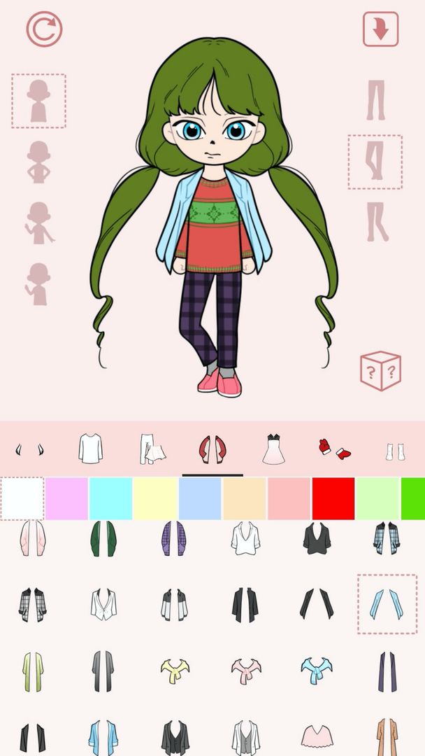 K-pop Webtoon Character Girls screenshot game