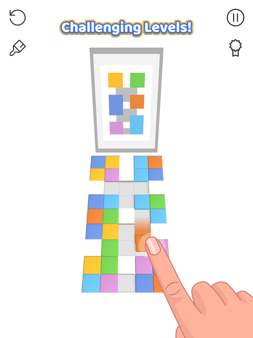 Sort Blocks screenshot game