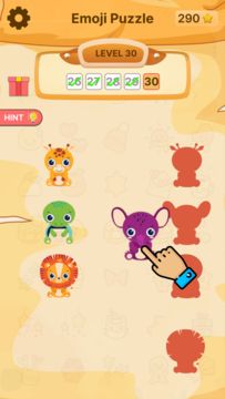 Guess the Emoji: Puzzle App ゲームのスクリーンショット