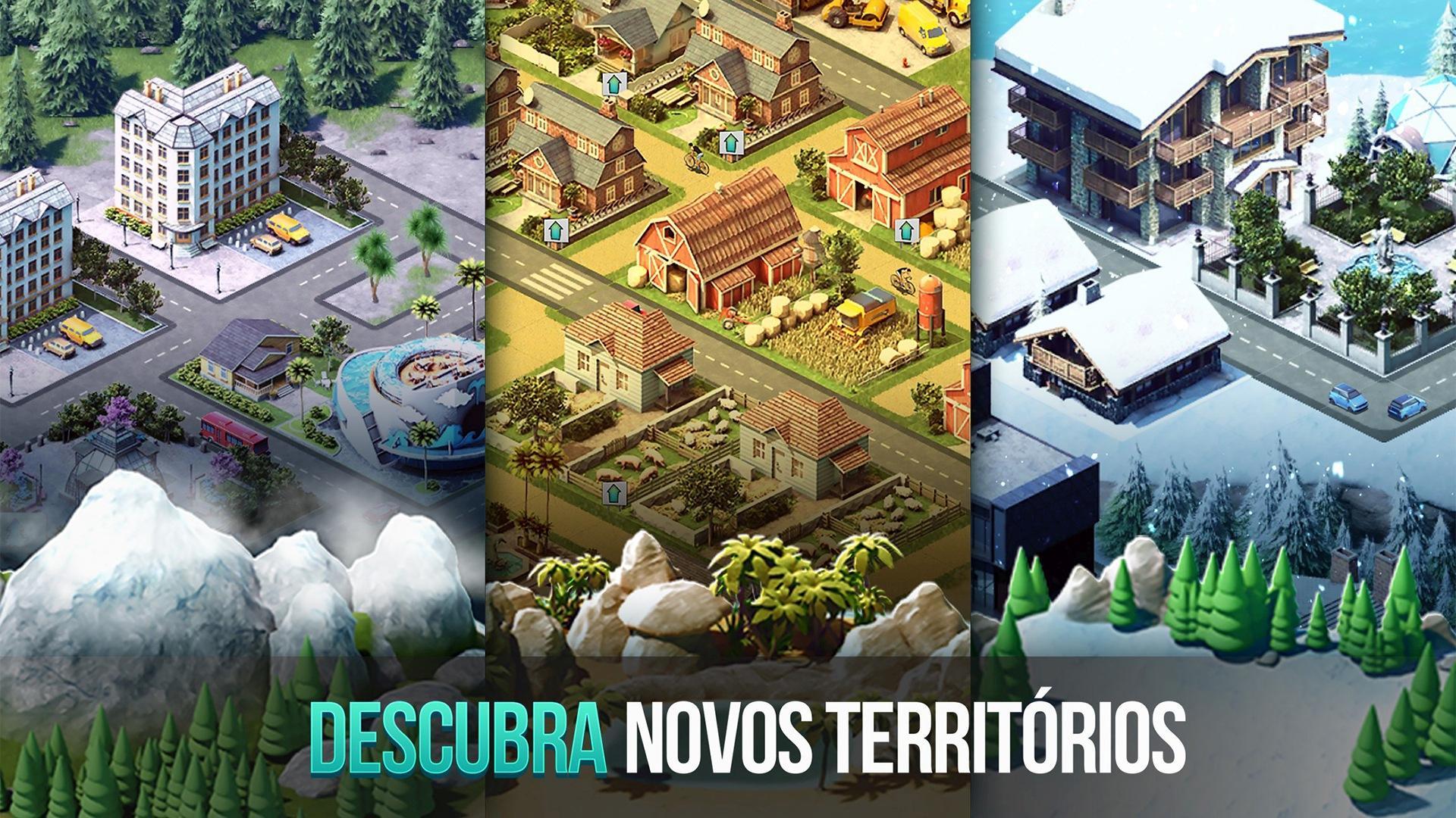 Captura de Tela do Jogo City Island: Construir Casas