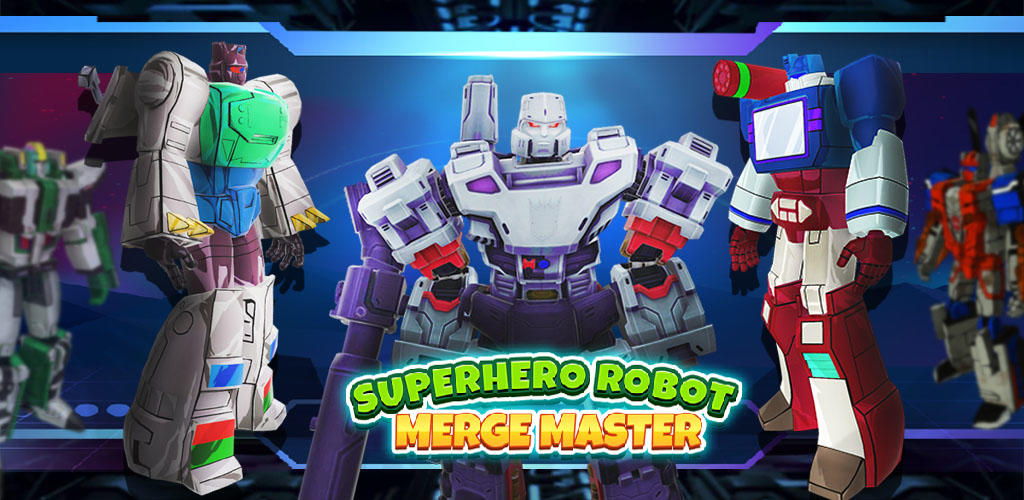 Screenshot dari video Superhero Robot Monster Battle