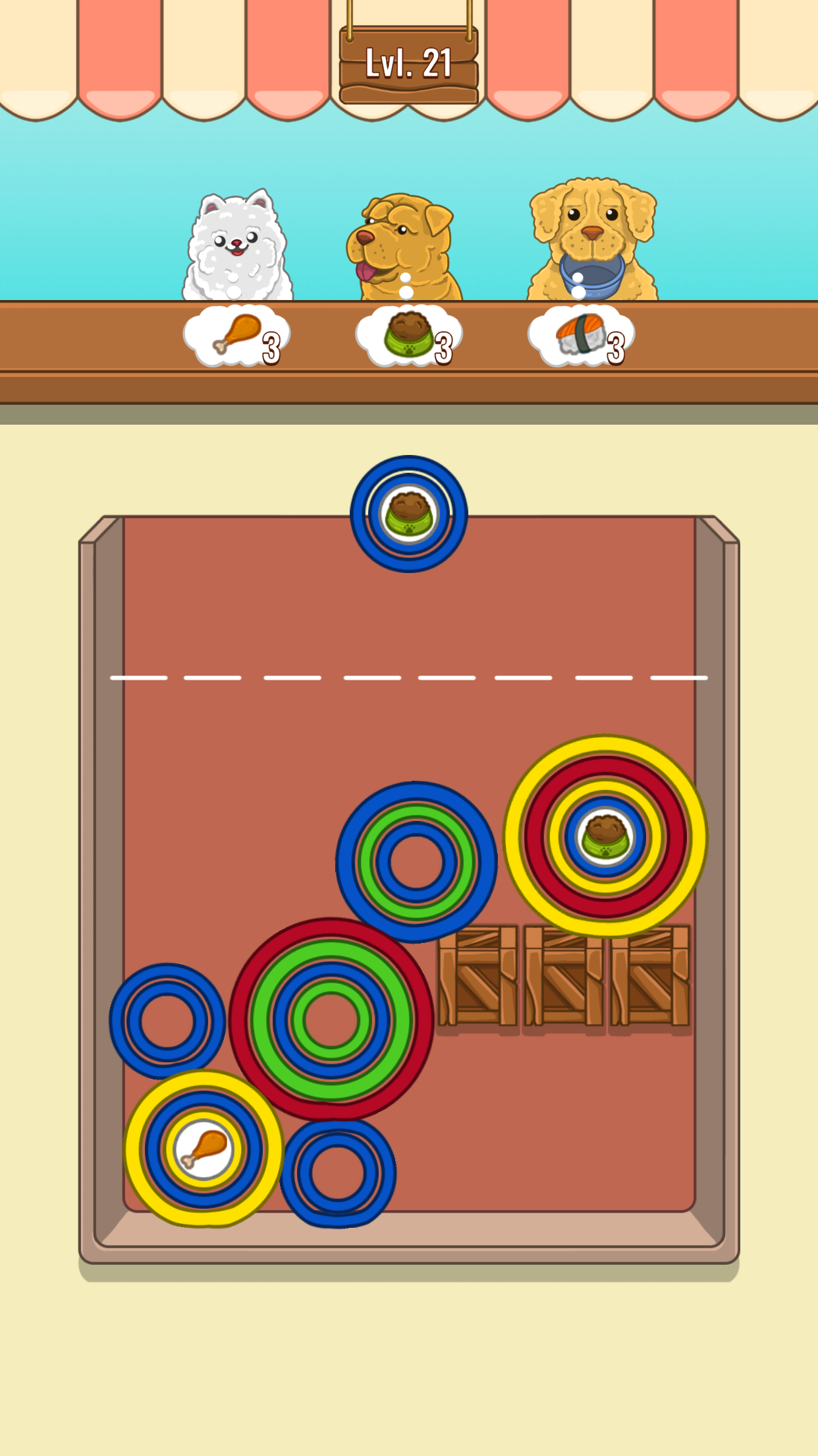 Dog's Cafe Game Screenshot