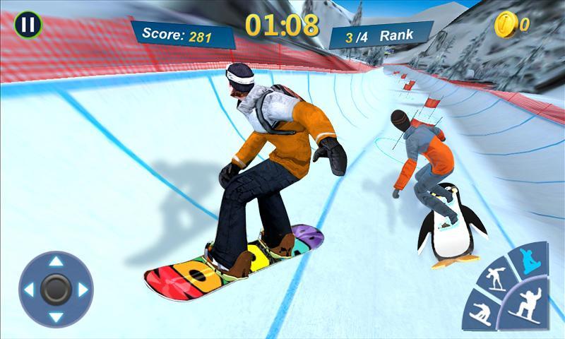 Screenshot of Snowboard Master 3D