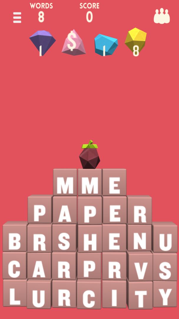 Paper Fruits screenshot game