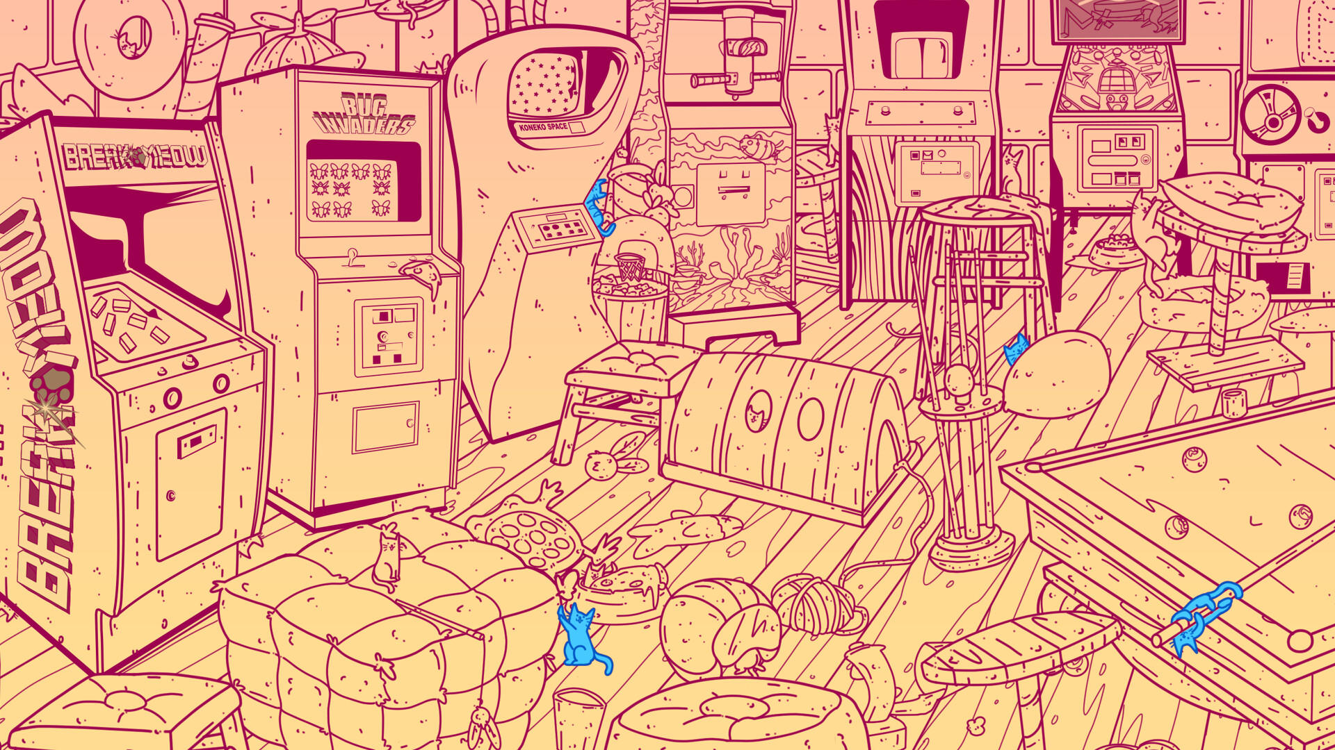 Screenshot 1 of An Arcade Full of Cats 