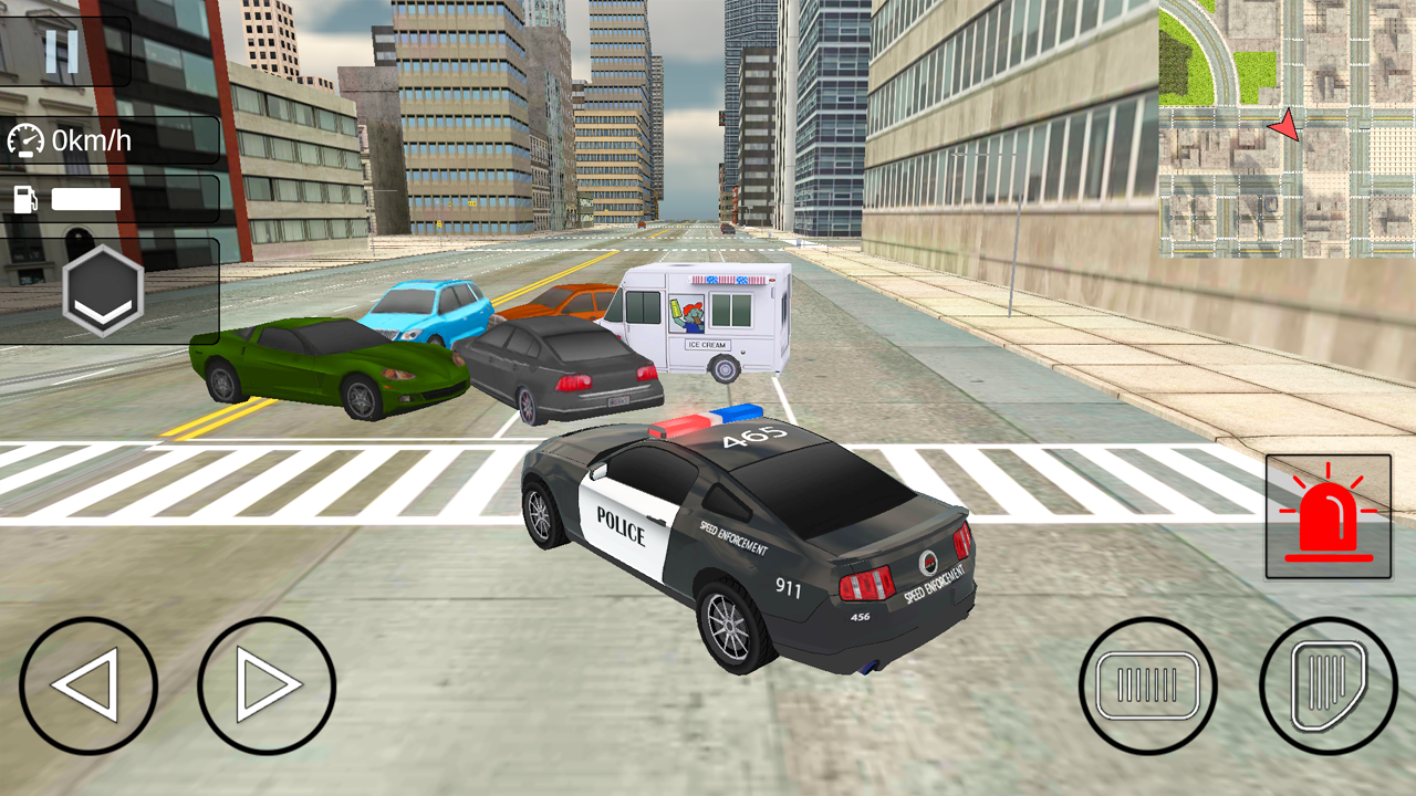 警车模拟器 - 警察追逐 Game Screenshot