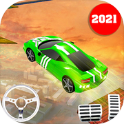 Car Stunt Racing - ការលោតរថយន្ត Mega Ramp