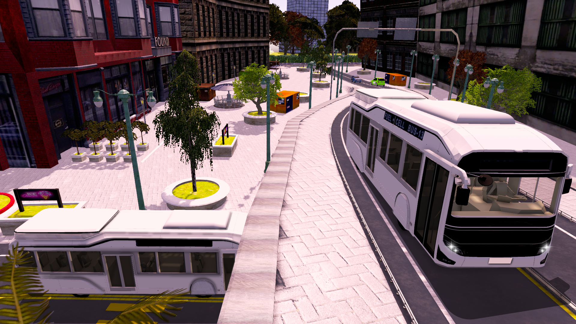 City Coach Bus Simulator Games Game Screenshot