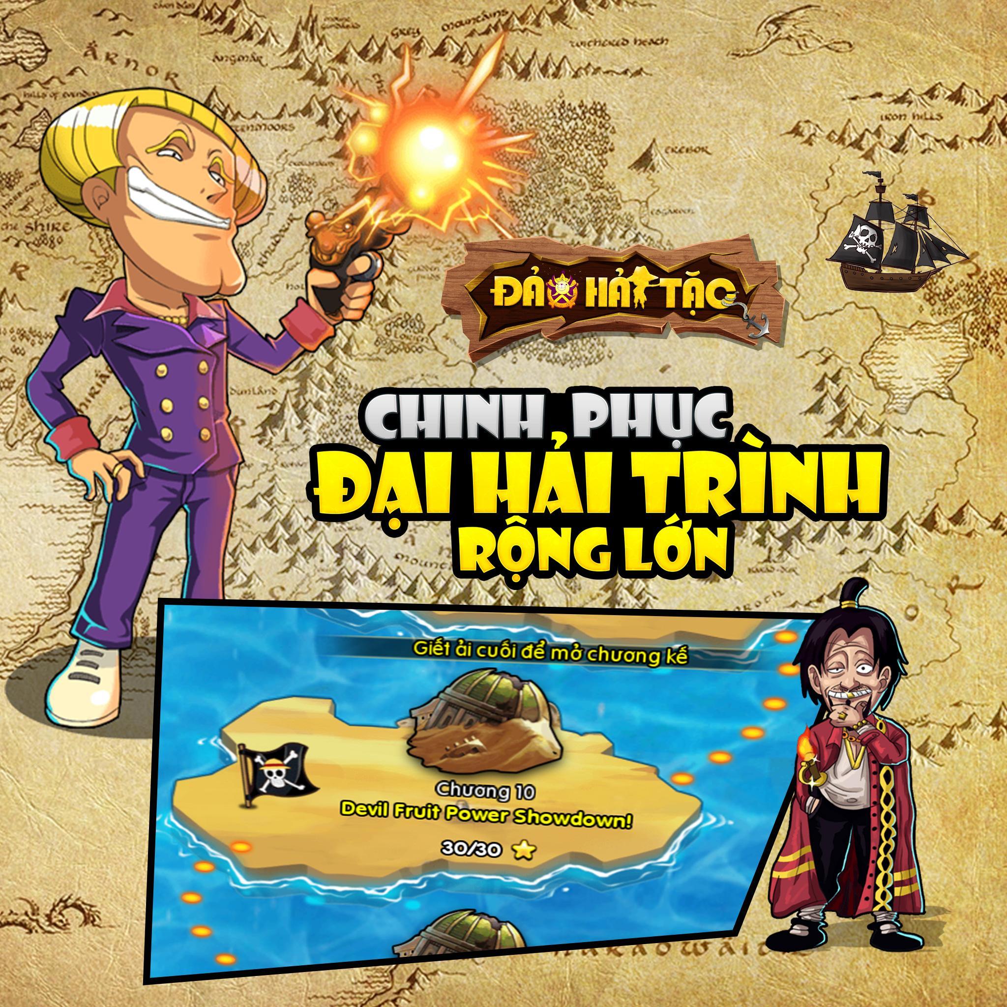 Đảo Hải Tặc HD 게임 스크린샷