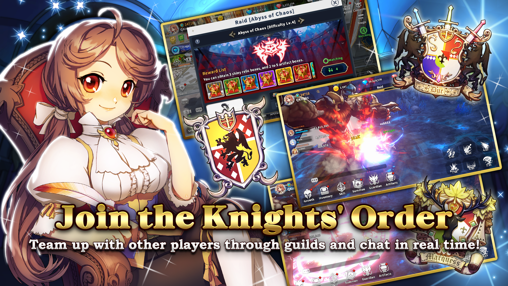 Queen's Knights for NUMINE Game Screenshot