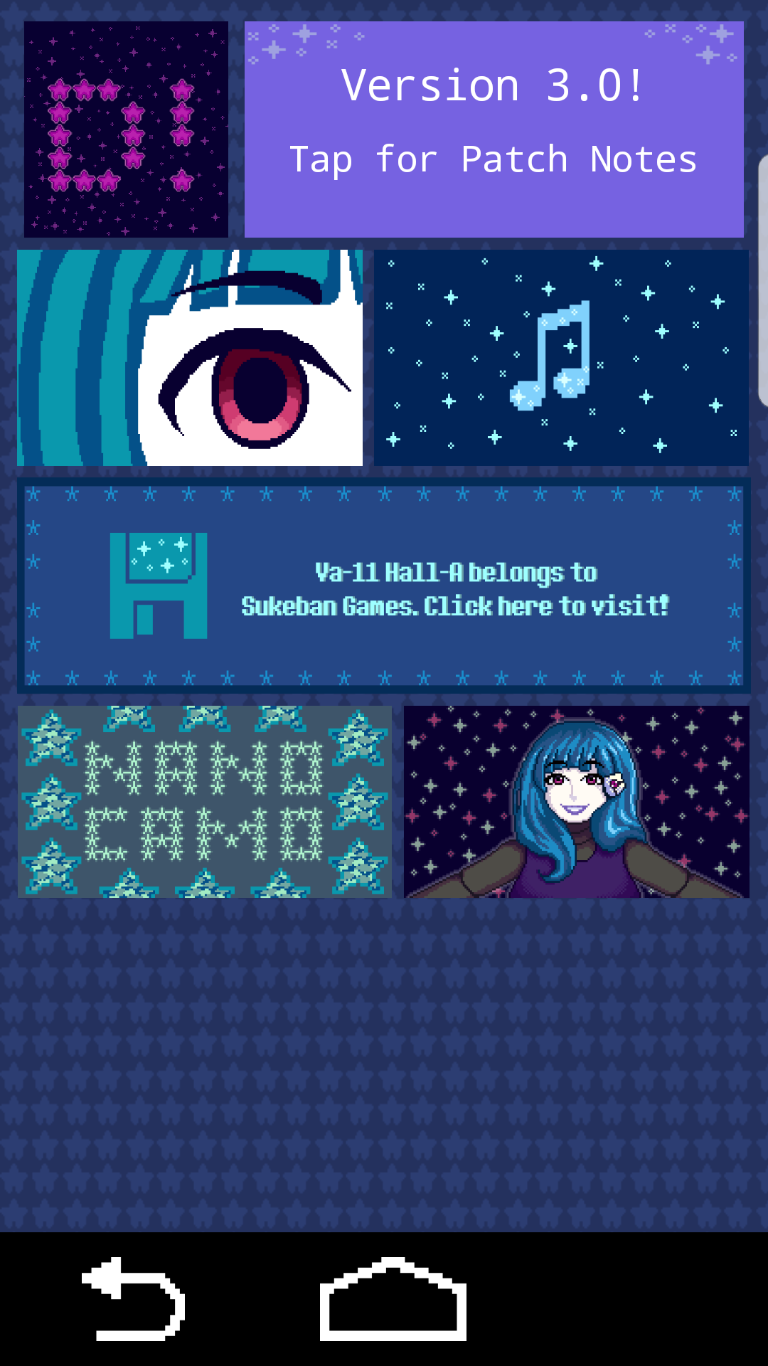 Скриншот игры /u/nited Va-11 Hall-a