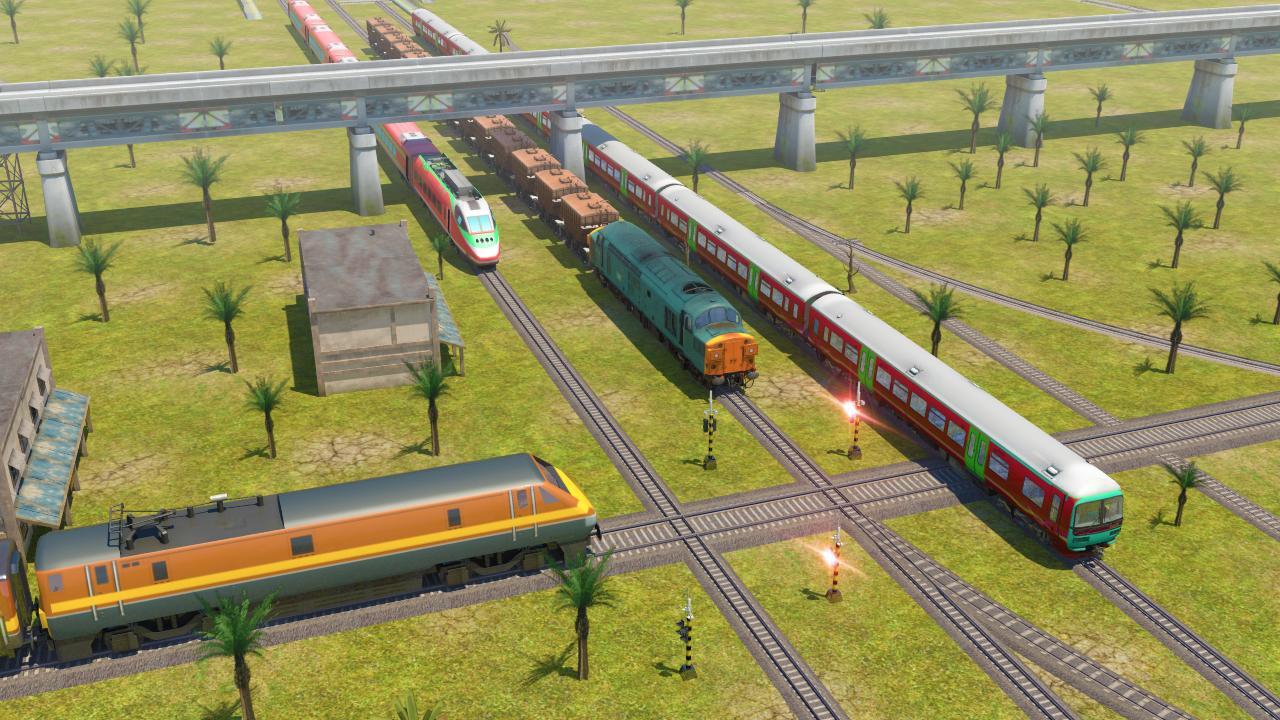 Euro Train Simulator 2019 - Train Games Game Screenshot