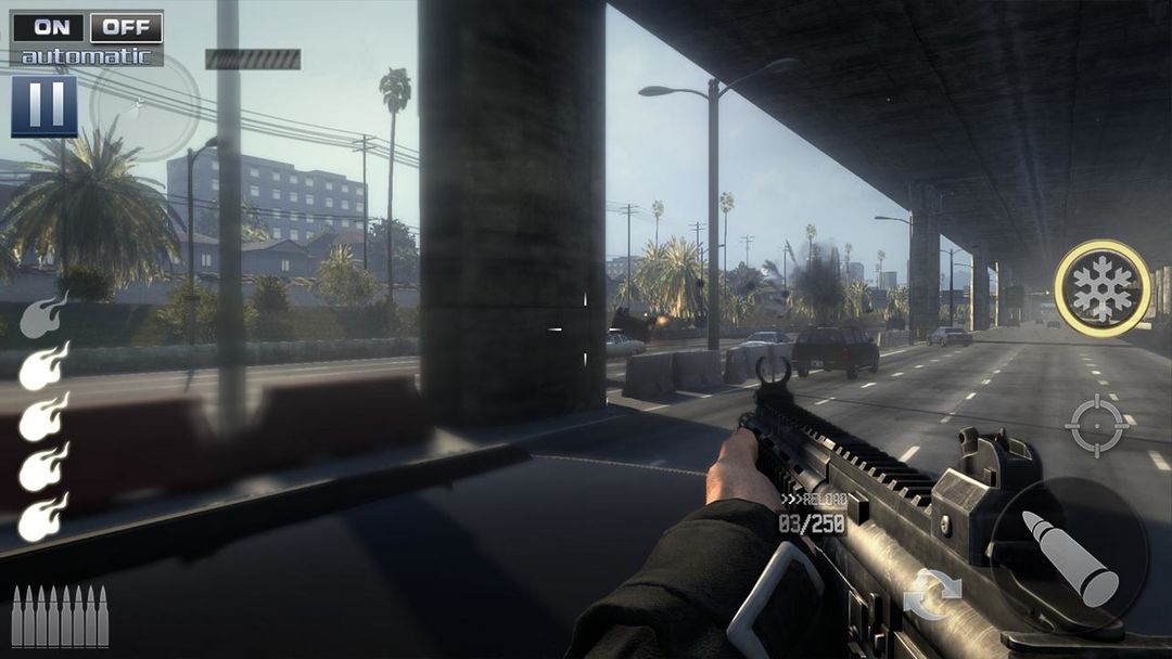 Zombie Shooter : Fury of War screenshot game
