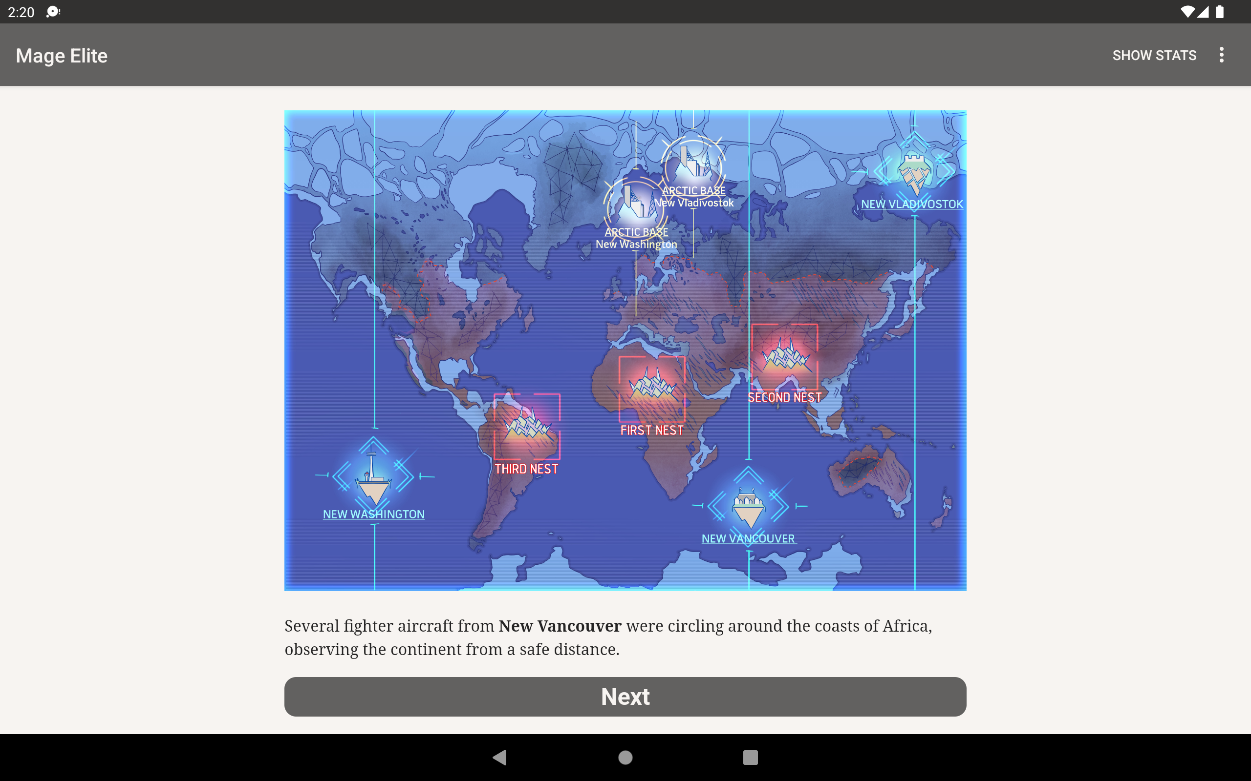 Mage Elite Game Screenshot
