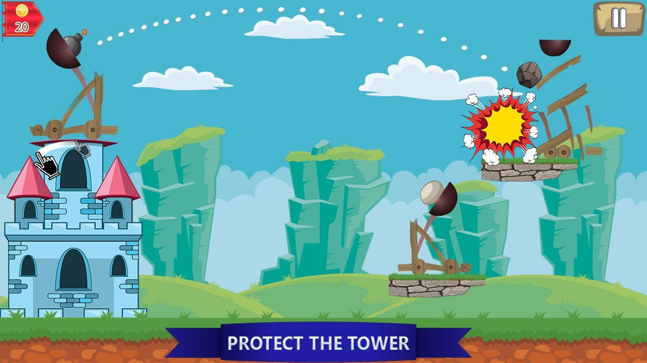 Catapult Real Challenge Game Screenshot