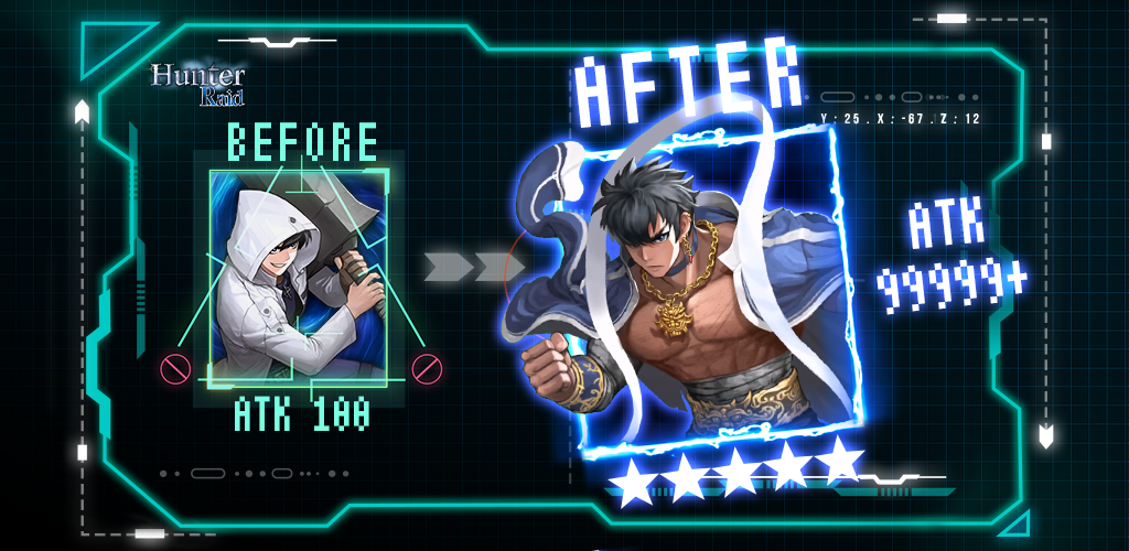 Banner of Hunter Raid: Idle RPG Games 