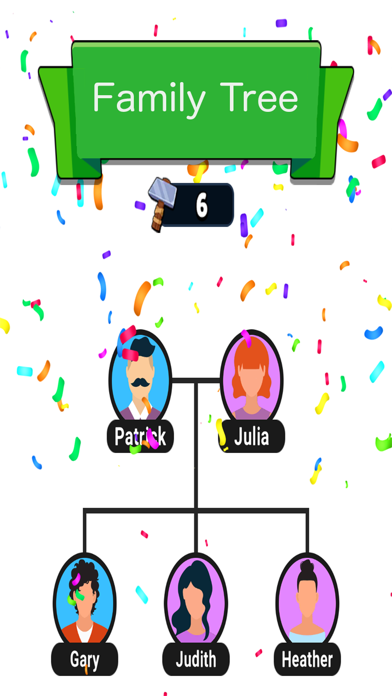 Screenshot of Family Tree Game