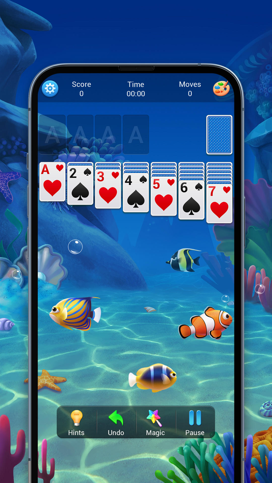 Screenshot 1 of Juegos de Solitario, Klondike 1.1.99