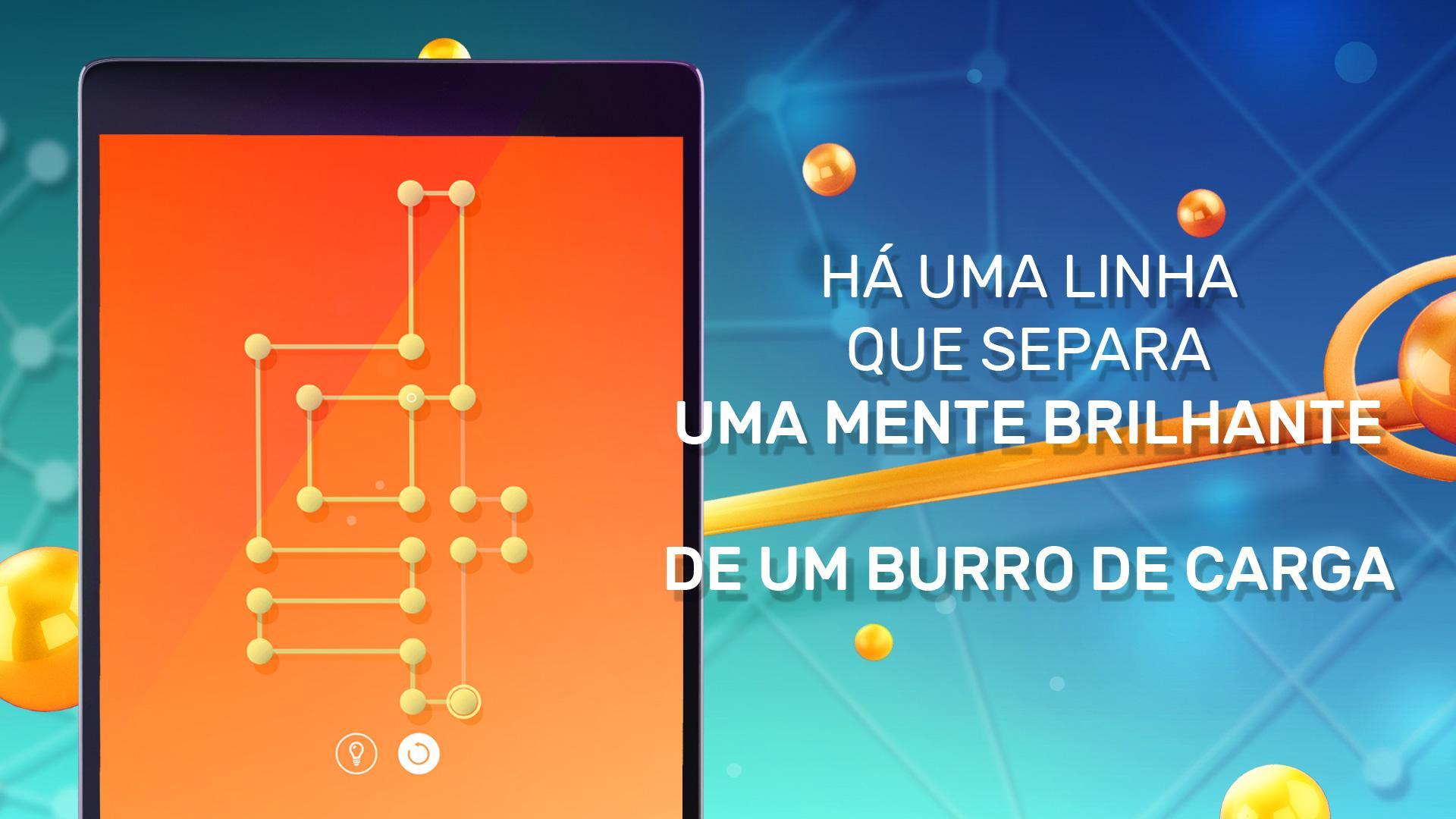 Captura de Tela do Jogo One Line - Puzzle em Uma Linha