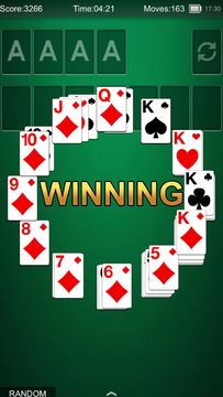 Solitaire Game Screenshot