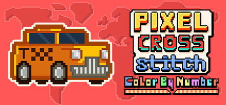 Banner of Pixel Cross Stitch Color by Number 