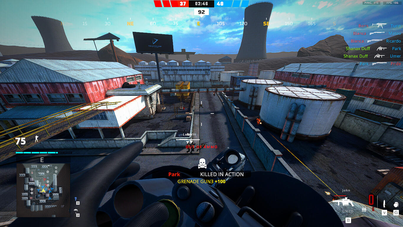 Deadzone Blackout Game Screenshot