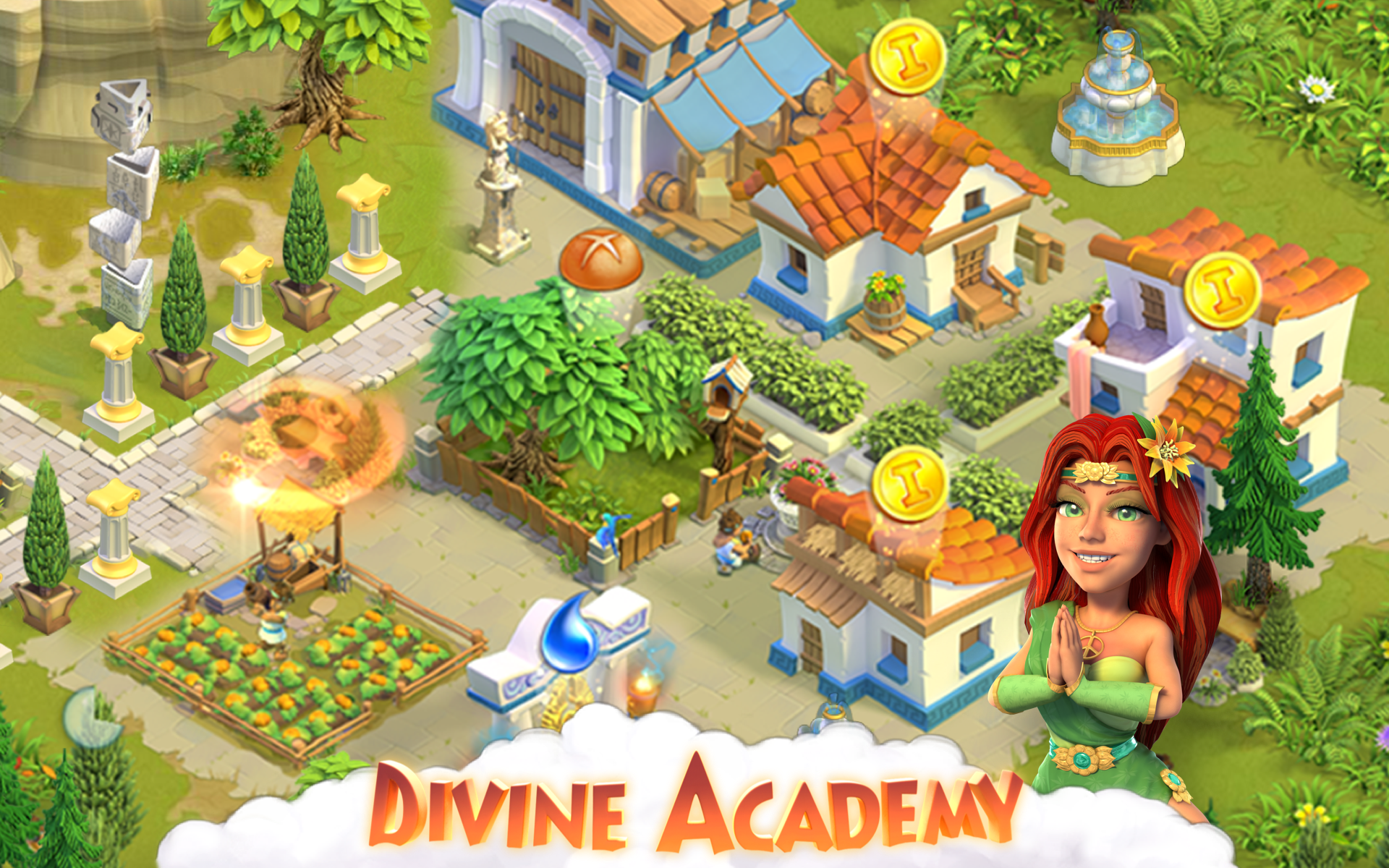 Divine Academy Game Screenshot