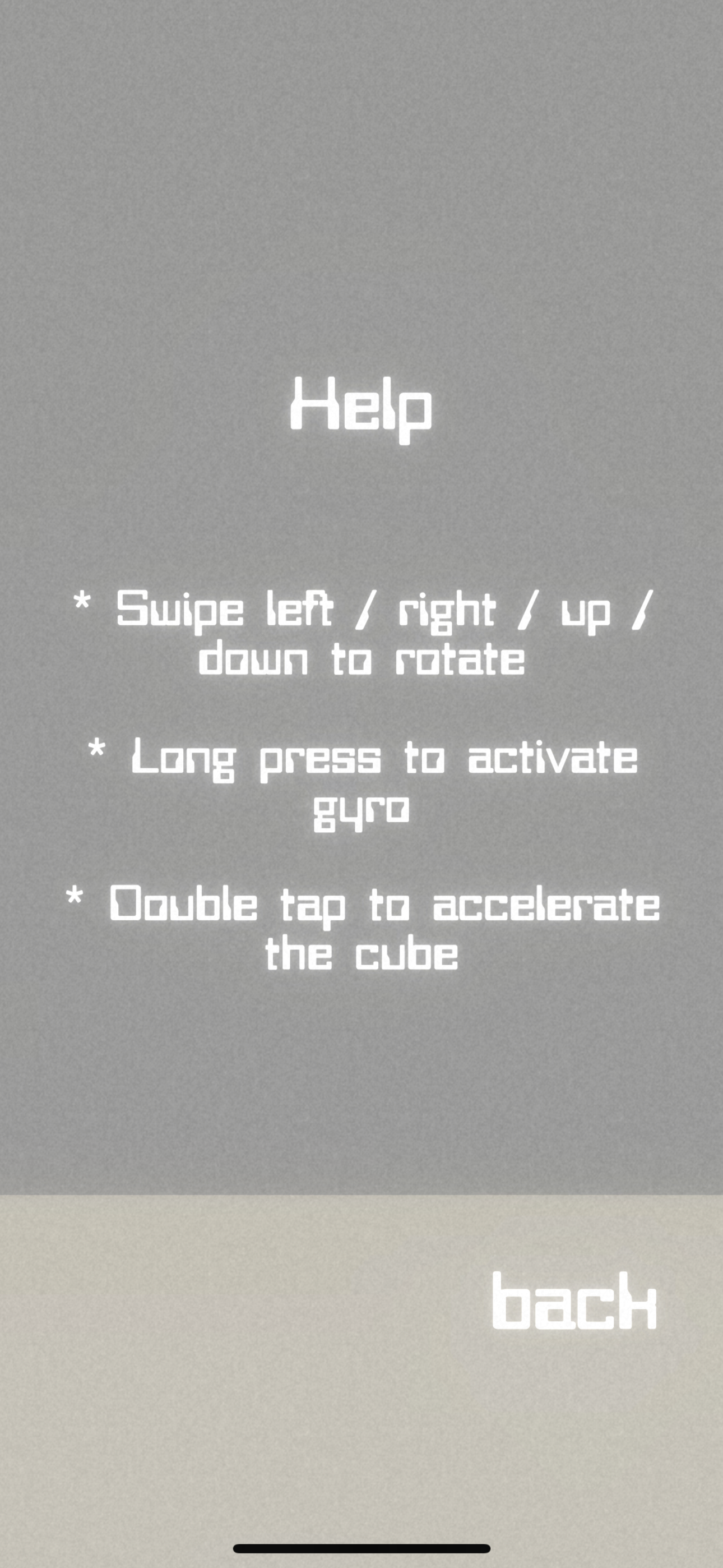 Cuplikan Layar Game Tesseract Game