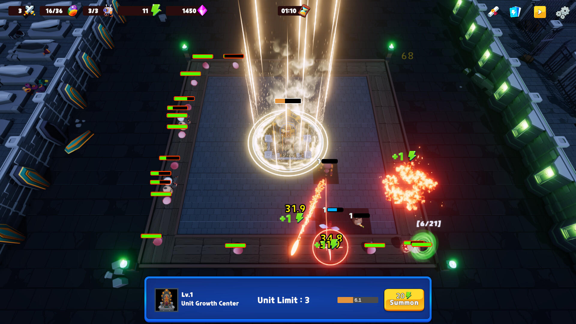 Screenshot of Egg Defense