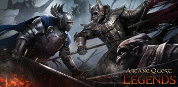 Banner of Arcane Quest Legends Offline 
