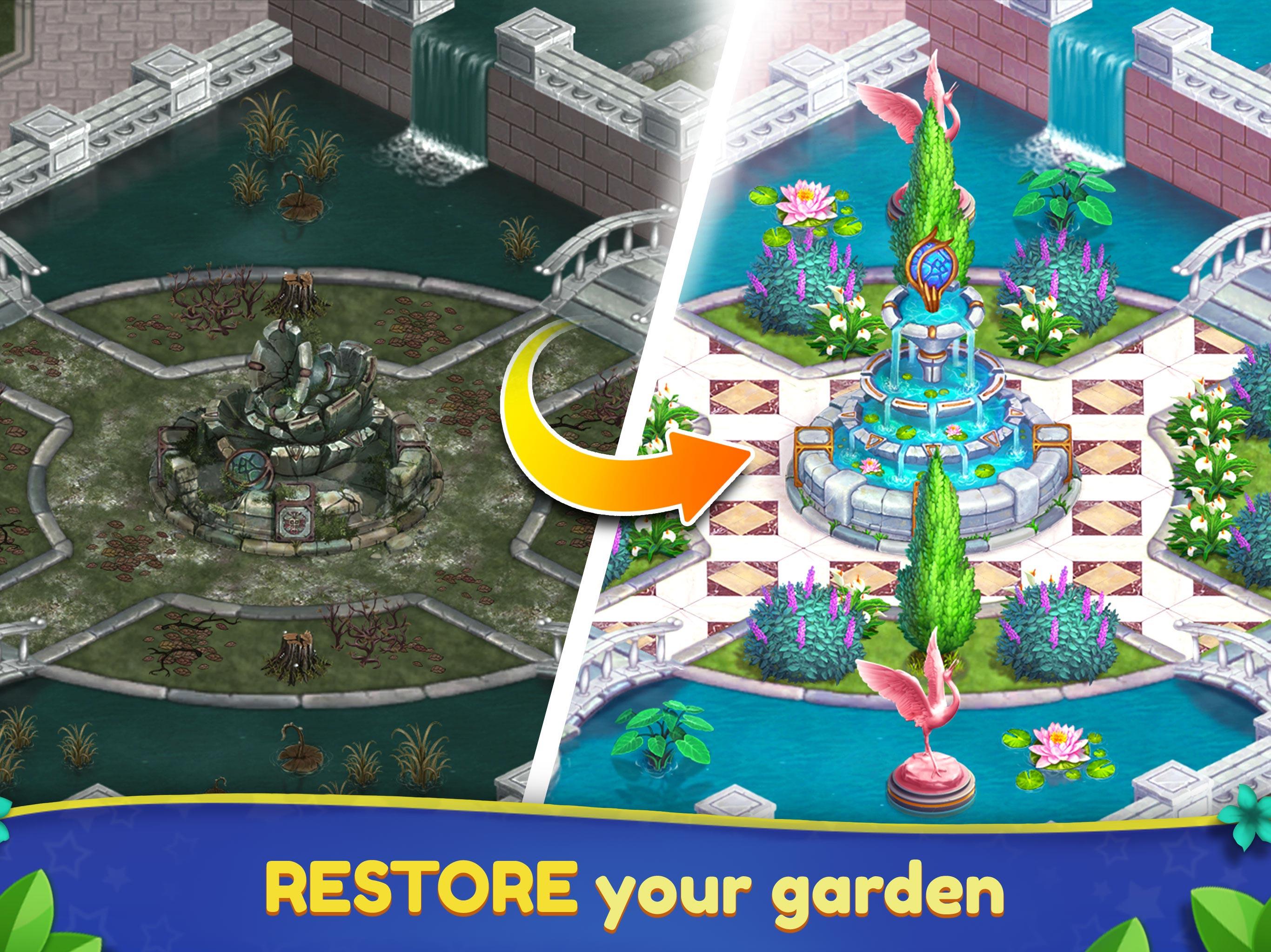 Royal Garden Tales - Match 3 Game Screenshot