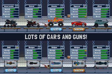 Zombie Road Trip Trials Game Screenshot