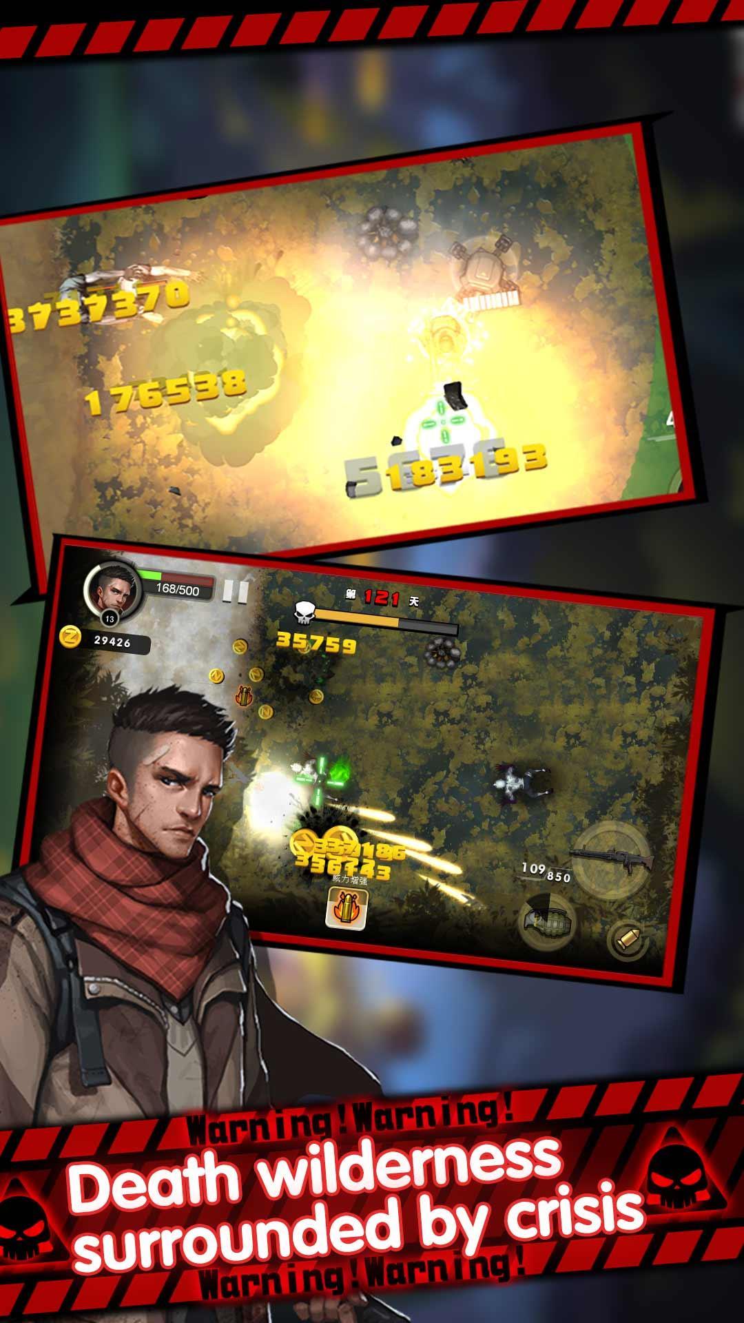 Screenshot 1 of Dawn Crisis: Zombie-Spiel der Überlebenden, erschieße Zombies! 
