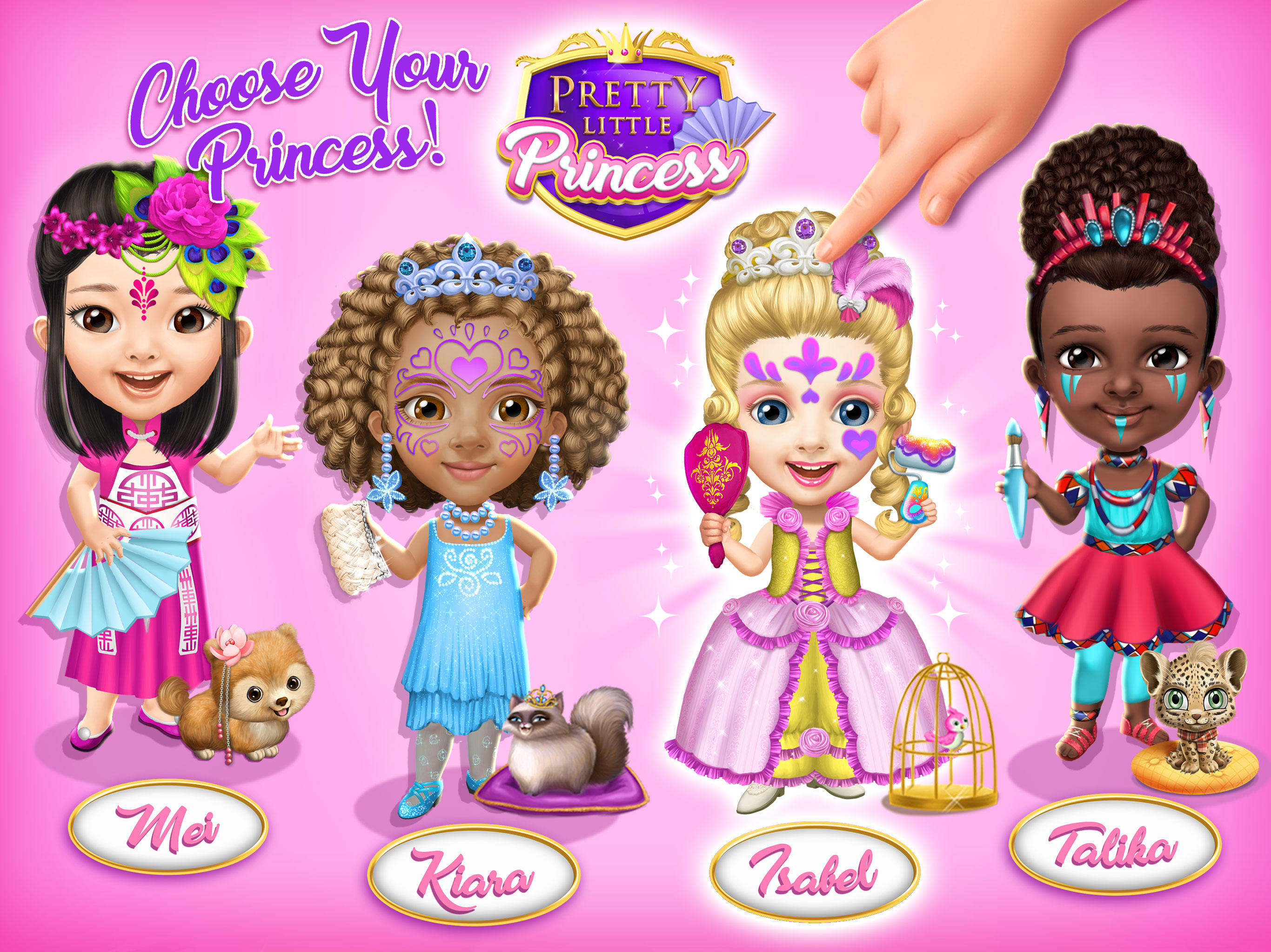 Pretty Little Princess ゲームのスクリーンショット