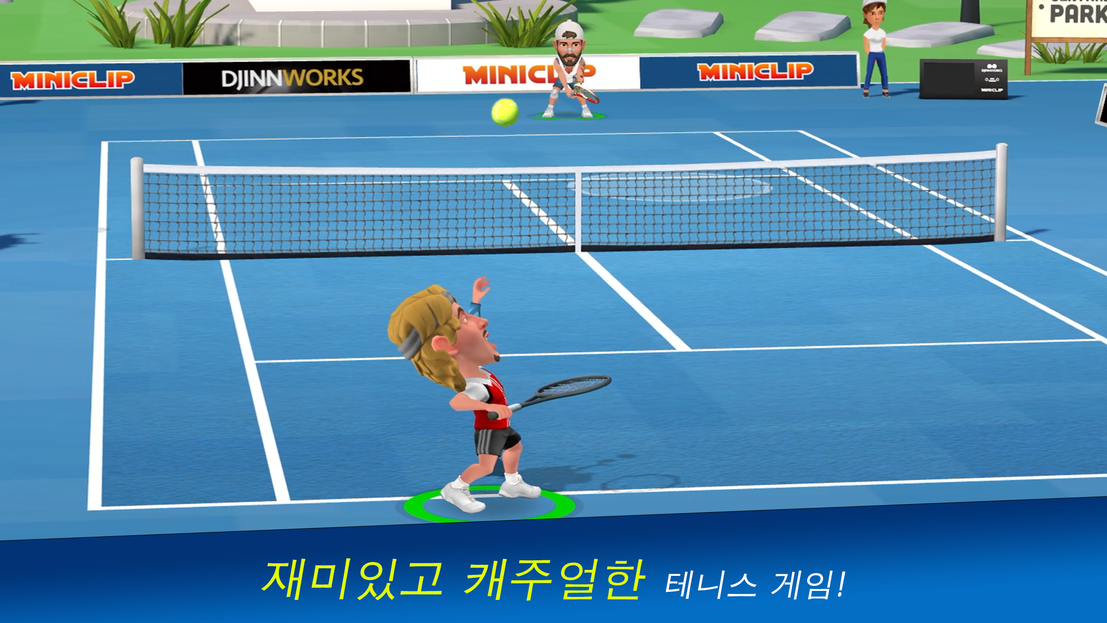 Mini Tennis 게임 스크린샷