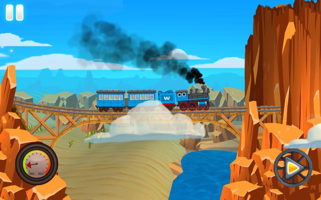 Fun Kids Train 3: Western Adventure screenshot game