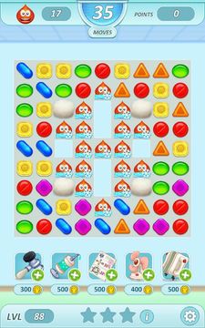 Interns: Match 3 Game Screenshot