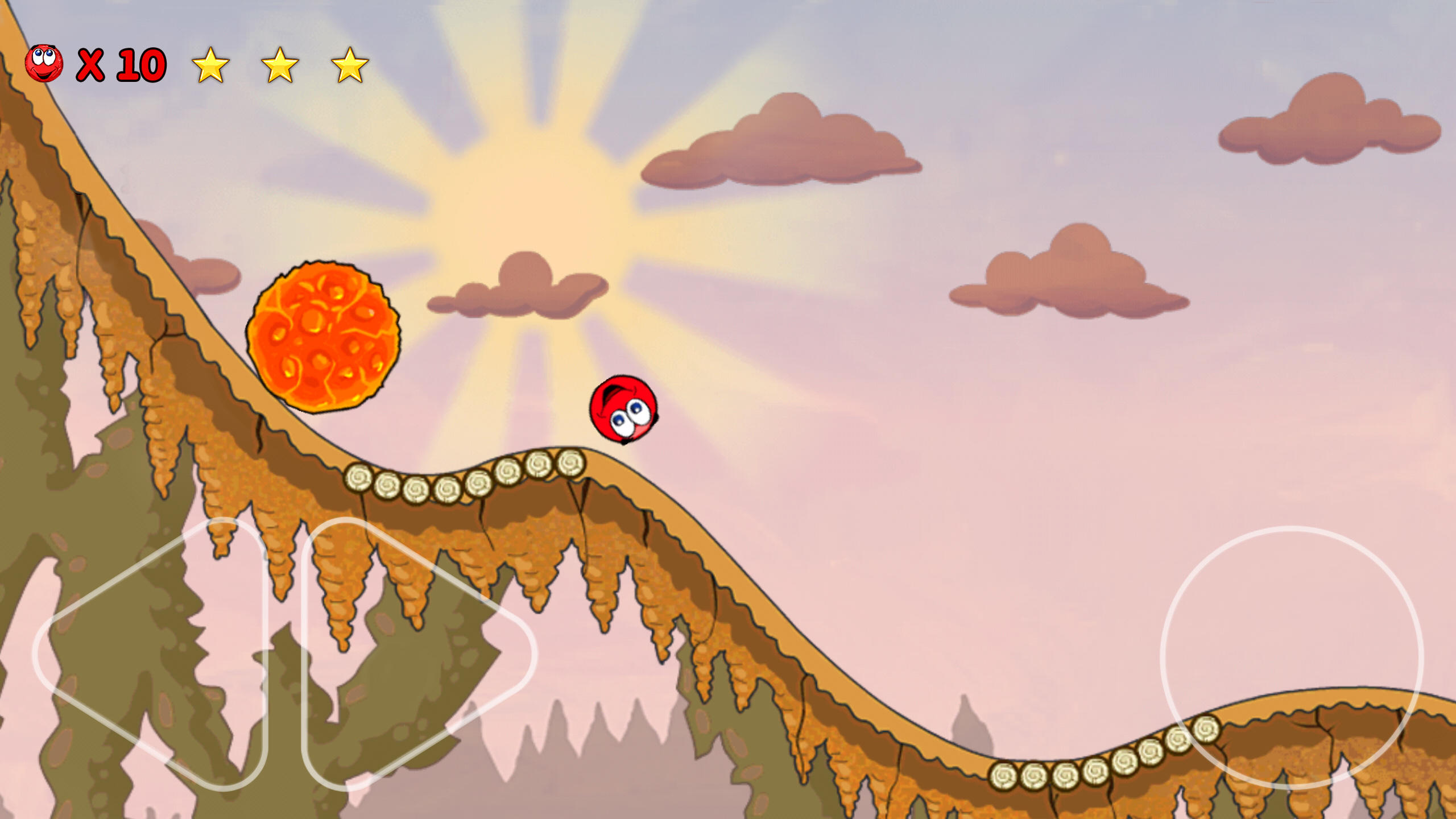 Red Ball 3: Jump for Love! Bou Game Screenshot