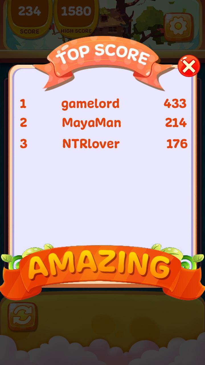 Cloud Puzzle Game Game Screenshot